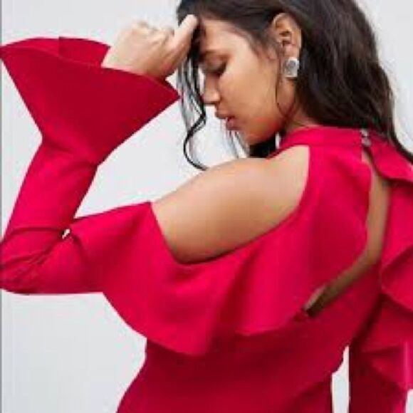 Free People Sweet Talk Mini Dress Raspberry NWT! - Picture 12 of 16